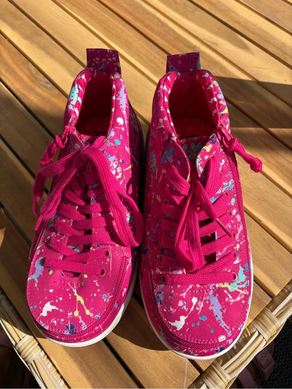SASHA SPLATTER BILLY CLASSIC D|R II HIGH Kids 4 Extra Wide